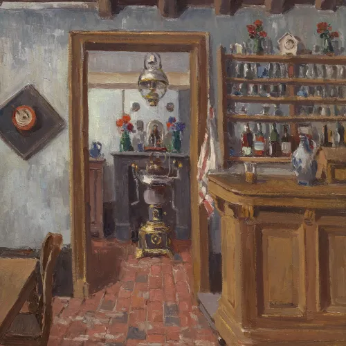 Victor Wagemaekers, Café-interieur, ca. 1890-1915