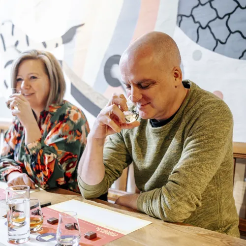 Foodpairing chocolade & jenever  (Foto: Boumediene Belbachir)