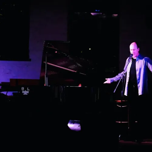 Jazz 'n jenever 2019: Diederik Wissels & David Linx (foto: Tony Daenen)